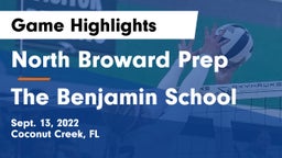 North Broward Prep  vs The Benjamin School Game Highlights - Sept. 13, 2022