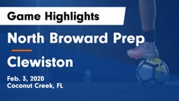 North Broward Prep  vs Clewiston  Game Highlights - Feb. 3, 2020