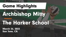 Archbishop Mitty  vs The Harker School Game Highlights - March 26, 2022