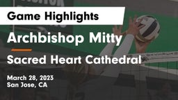 Archbishop Mitty  vs Sacred Heart Cathedral  Game Highlights - March 28, 2023