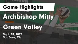 Archbishop Mitty  vs Green Valley  Game Highlights - Sept. 20, 2019