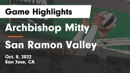 Archbishop Mitty  vs San Ramon Valley  Game Highlights - Oct. 8, 2022