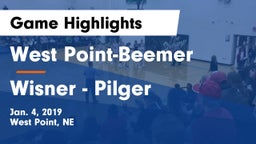 West Point-Beemer  vs Wisner - Pilger  Game Highlights - Jan. 4, 2019