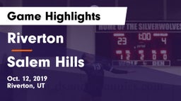 Riverton  vs Salem Hills Game Highlights - Oct. 12, 2019