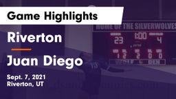 Riverton  vs Juan Diego Game Highlights - Sept. 7, 2021