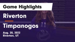 Riverton  vs Timpanogos  Game Highlights - Aug. 20, 2022