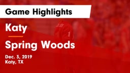 Katy  vs Spring Woods  Game Highlights - Dec. 3, 2019