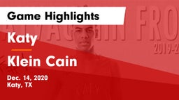 Katy  vs Klein Cain  Game Highlights - Dec. 14, 2020