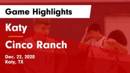 Katy  vs Cinco Ranch  Game Highlights - Dec. 22, 2020