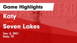 Katy  vs Seven Lakes  Game Highlights - Jan. 8, 2021