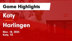 Katy  vs Harlingen  Game Highlights - Nov. 18, 2023