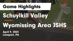 Schuylkill Valley  vs Wyomissing Area JSHS Game Highlights - April 9, 2024