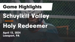 Schuylkill Valley  vs Holy Redeemer Game Highlights - April 13, 2024