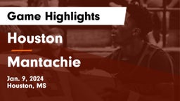 Houston  vs Mantachie  Game Highlights - Jan. 9, 2024