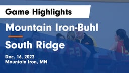 Mountain Iron-Buhl  vs South Ridge Game Highlights - Dec. 16, 2022