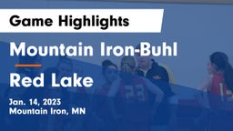 Mountain Iron-Buhl  vs Red Lake  Game Highlights - Jan. 14, 2023