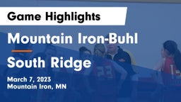 Mountain Iron-Buhl  vs South Ridge Game Highlights - March 7, 2023
