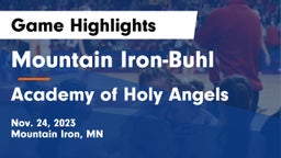 Mountain Iron-Buhl  vs Academy of Holy Angels  Game Highlights - Nov. 24, 2023