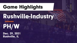 Rushville-Industry  vs PH/W Game Highlights - Dec. 29, 2021