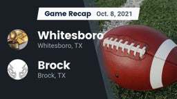 Recap: Whitesboro  vs. Brock  2021