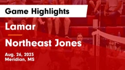 Lamar  vs Northeast Jones Game Highlights - Aug. 26, 2023