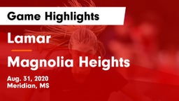Lamar  vs Magnolia Heights Game Highlights - Aug. 31, 2020