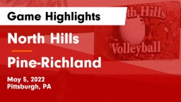 North Hills  vs Pine-Richland  Game Highlights - May 5, 2022