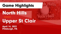 North Hills  vs Upper St Clair Game Highlights - April 14, 2022