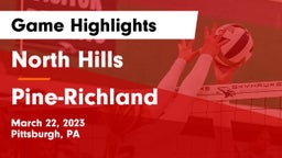 North Hills  vs Pine-Richland  Game Highlights - March 22, 2023