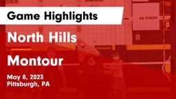 North Hills  vs Montour  Game Highlights - May 8, 2023