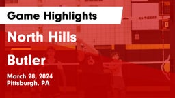 North Hills  vs Butler  Game Highlights - March 28, 2024