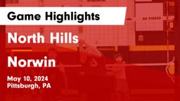 North Hills  vs Norwin  Game Highlights - May 10, 2024