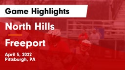North Hills  vs Freeport Game Highlights - April 5, 2022
