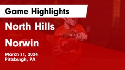 North Hills  vs Norwin  Game Highlights - March 21, 2024