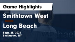 Smithtown West  vs Long Beach  Game Highlights - Sept. 25, 2021