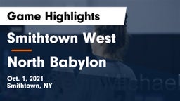 Smithtown West  vs North Babylon  Game Highlights - Oct. 1, 2021