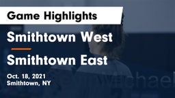 Smithtown West  vs Smithtown East  Game Highlights - Oct. 18, 2021