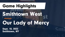 Smithtown West  vs Our Lady of Mercy Game Highlights - Sept. 10, 2022