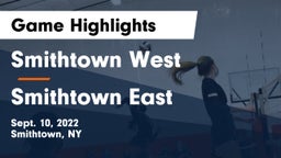 Smithtown West  vs Smithtown East Game Highlights - Sept. 10, 2022