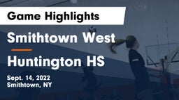 Smithtown West  vs Huntington HS Game Highlights - Sept. 14, 2022