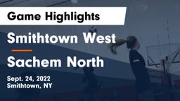Smithtown West  vs Sachem North  Game Highlights - Sept. 24, 2022