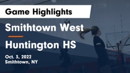 Smithtown West  vs Huntington HS Game Highlights - Oct. 3, 2022