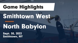 Smithtown West  vs North Babylon Game Highlights - Sept. 30, 2022