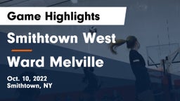 Smithtown West  vs Ward Melville  Game Highlights - Oct. 10, 2022