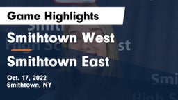 Smithtown West  vs Smithtown East  Game Highlights - Oct. 17, 2022