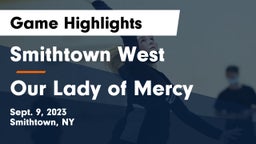 Smithtown West  vs Our Lady of Mercy Game Highlights - Sept. 9, 2023