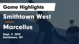 Smithtown West  vs Marcellus Game Highlights - Sept. 9, 2023