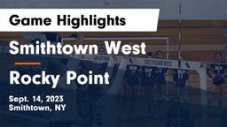 Smithtown West  vs Rocky Point  Game Highlights - Sept. 14, 2023