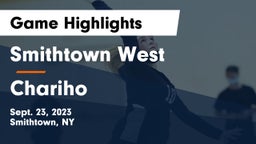 Smithtown West  vs Chariho  Game Highlights - Sept. 23, 2023
