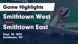 Smithtown West  vs Smithtown East  Game Highlights - Sept. 30, 2023